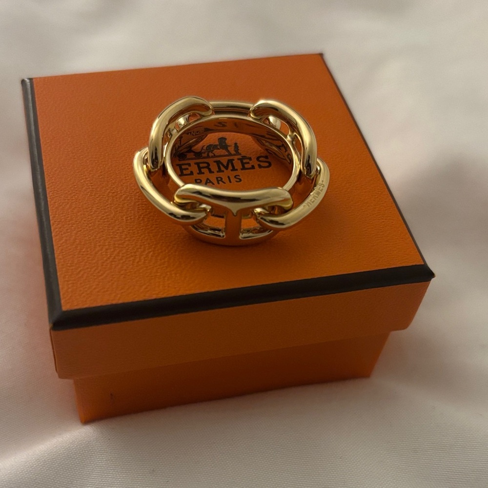 Hermes permabrass scarf ring - Picture 3 of 4